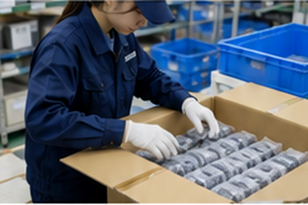 商品ごとに作業手順を調整する柔軟な検品体制