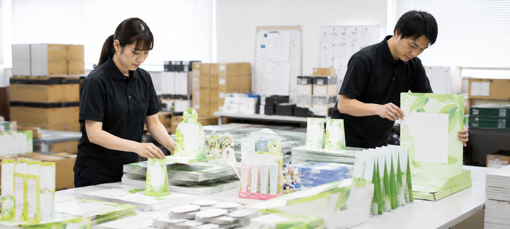 売り場で商品を訴求するPOPと販促アイテム